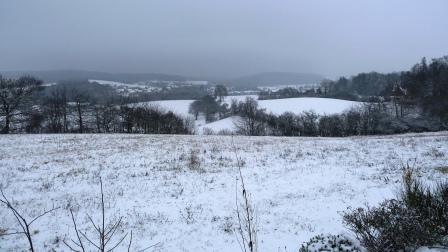 Winterlandschaft Untersiemau